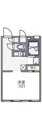 レオパレスヴェルタの物件間取画像